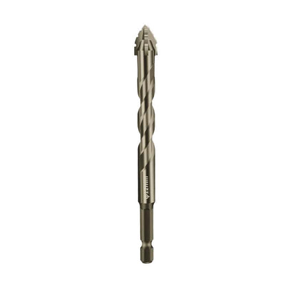 New four-flute sawtooth eccentric drill bit